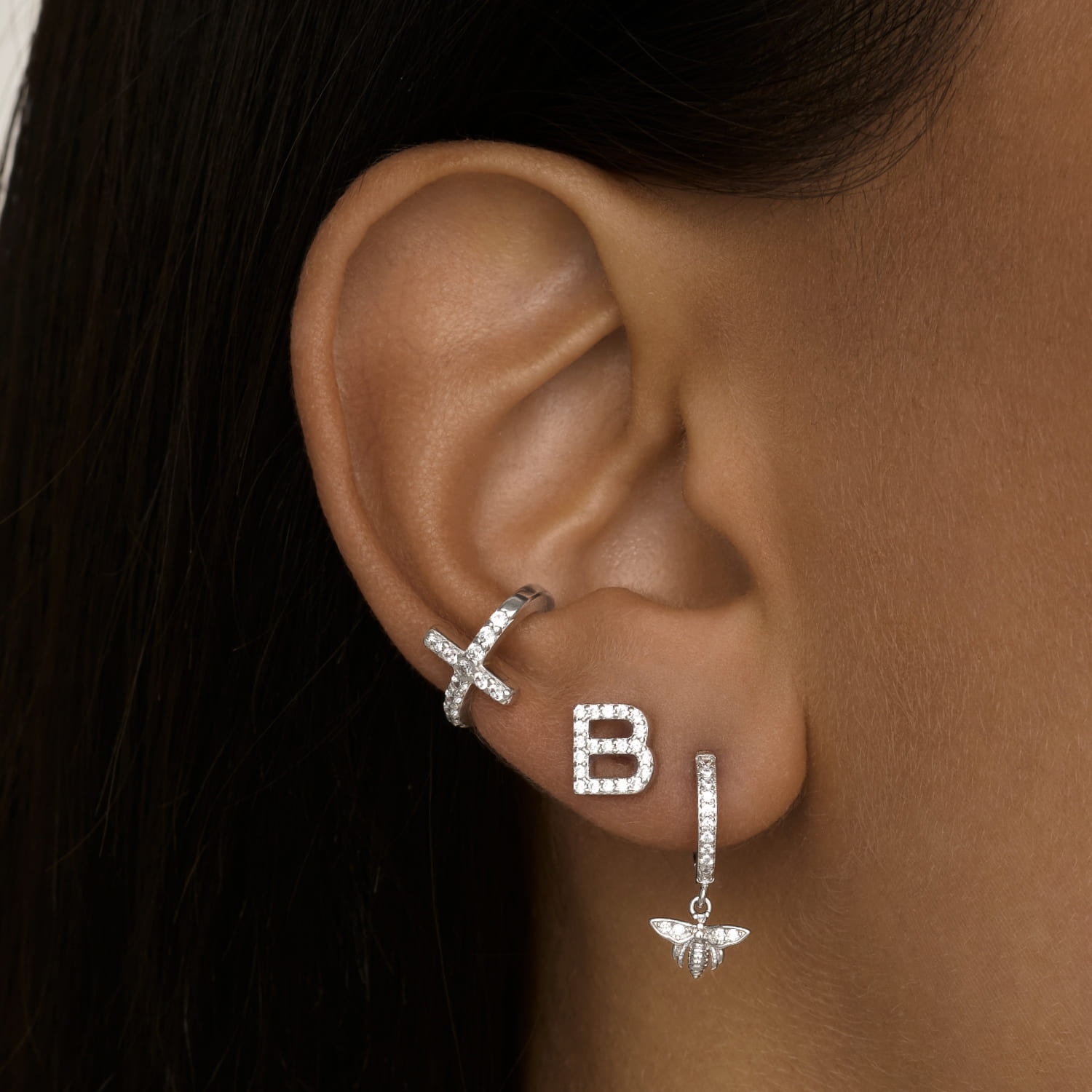 Մոնո ականջօղ B տառի տեսքով MIESTILO MIE