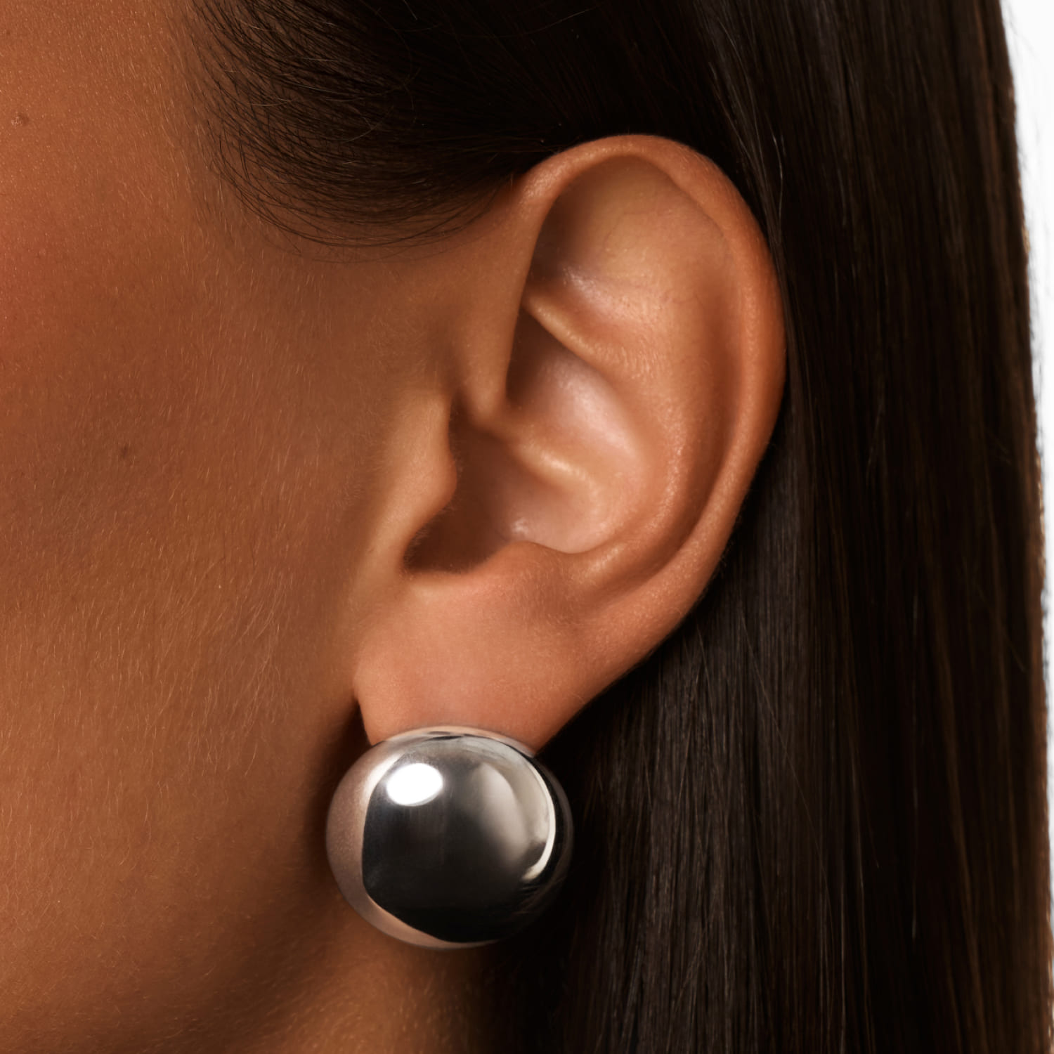 

Круглые серьги PENELOPE из серебра MIE