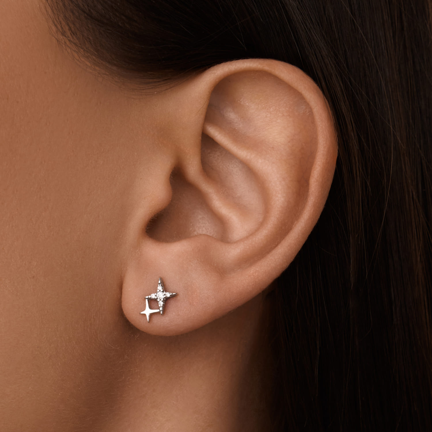 

Серьги пусеты со звездами MIESTILO MIE