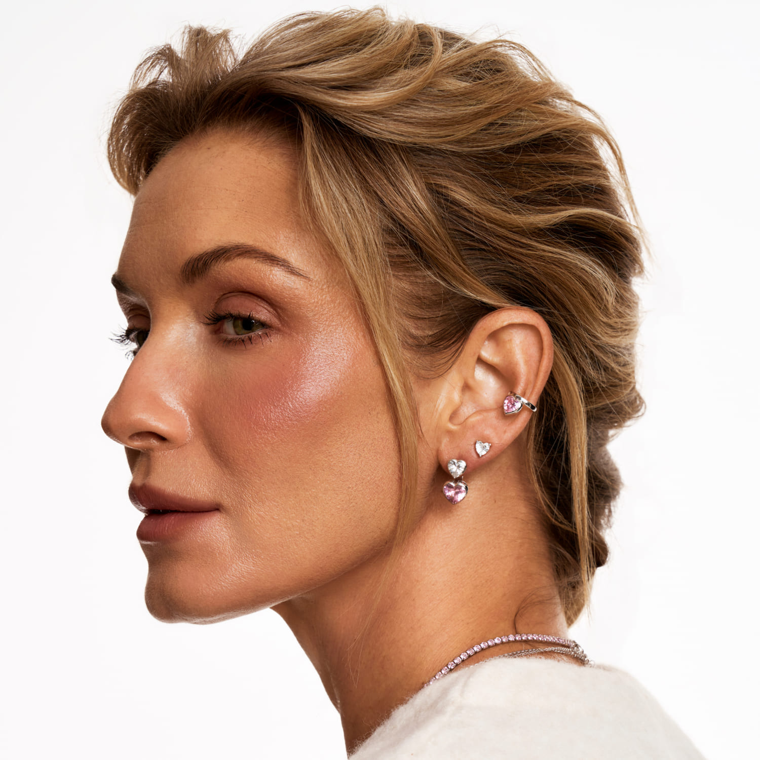 MIE Sophia 5 մմ արծաթե ականջօղեր՝ խորանարդ ցիրկոնիումով