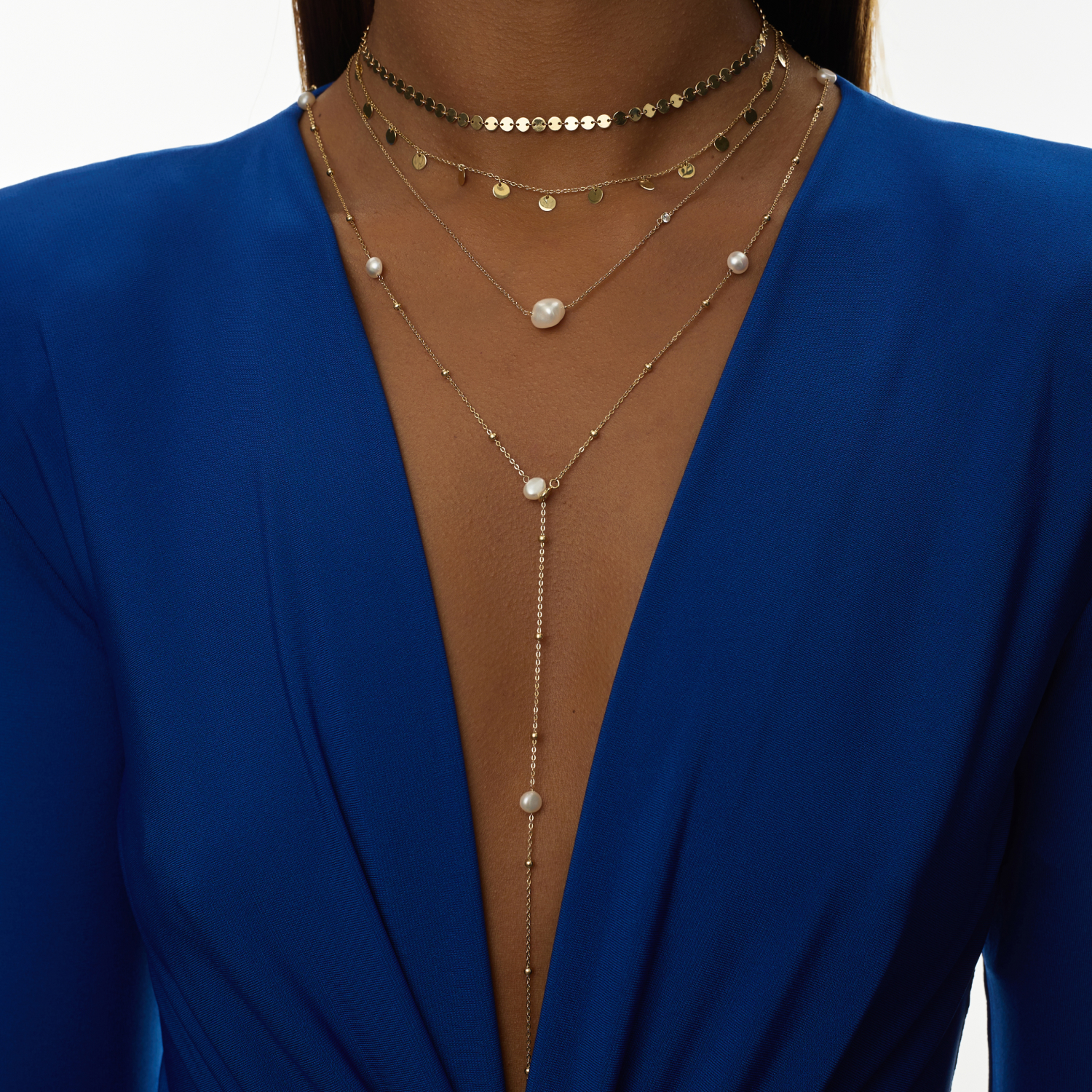 Ոսկեզօծ արծաթե չոկերային վզնոց MIE մետաղադրամներով