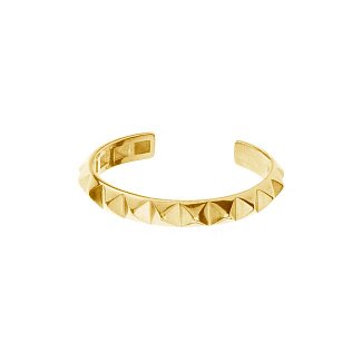 Позолоченное кольцо Queen из серебра Miestilo