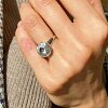 Серебряное кольцо с кристаллами Swarovski® CrystalMiestilo