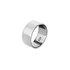 Широкое серебряное кольцо без вставок Miestilo