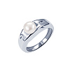 Серебряное кольцо с натуральным жемчугомMiestilo