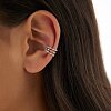 Кафф из серебра с фианитами Miestilo