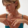 Серебряный кафф со звездой и фианитами Miestilo