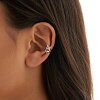 Серебряный кафф со звездой и фианитами "Sirius" Miestilo
