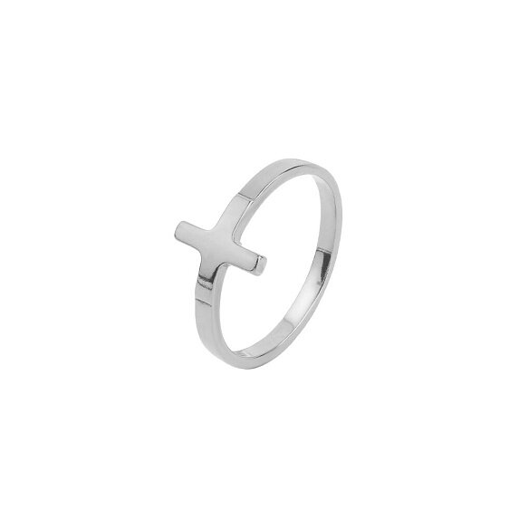 Серебряное кольцо с крестом Miestilo