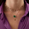 Позолоченное колье "Love" из серебра Miestilo
