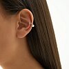 Кафф из серебра с натуральным жемчугом Miestilo