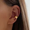 Базовый позолоченный кафф из серебра Miestilo
