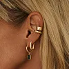 Базовый позолоченный кафф из серебра Miestilo