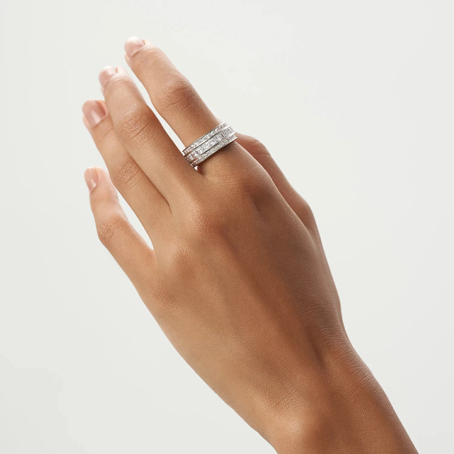 Серебряное кольцо Boulevard с фианитами