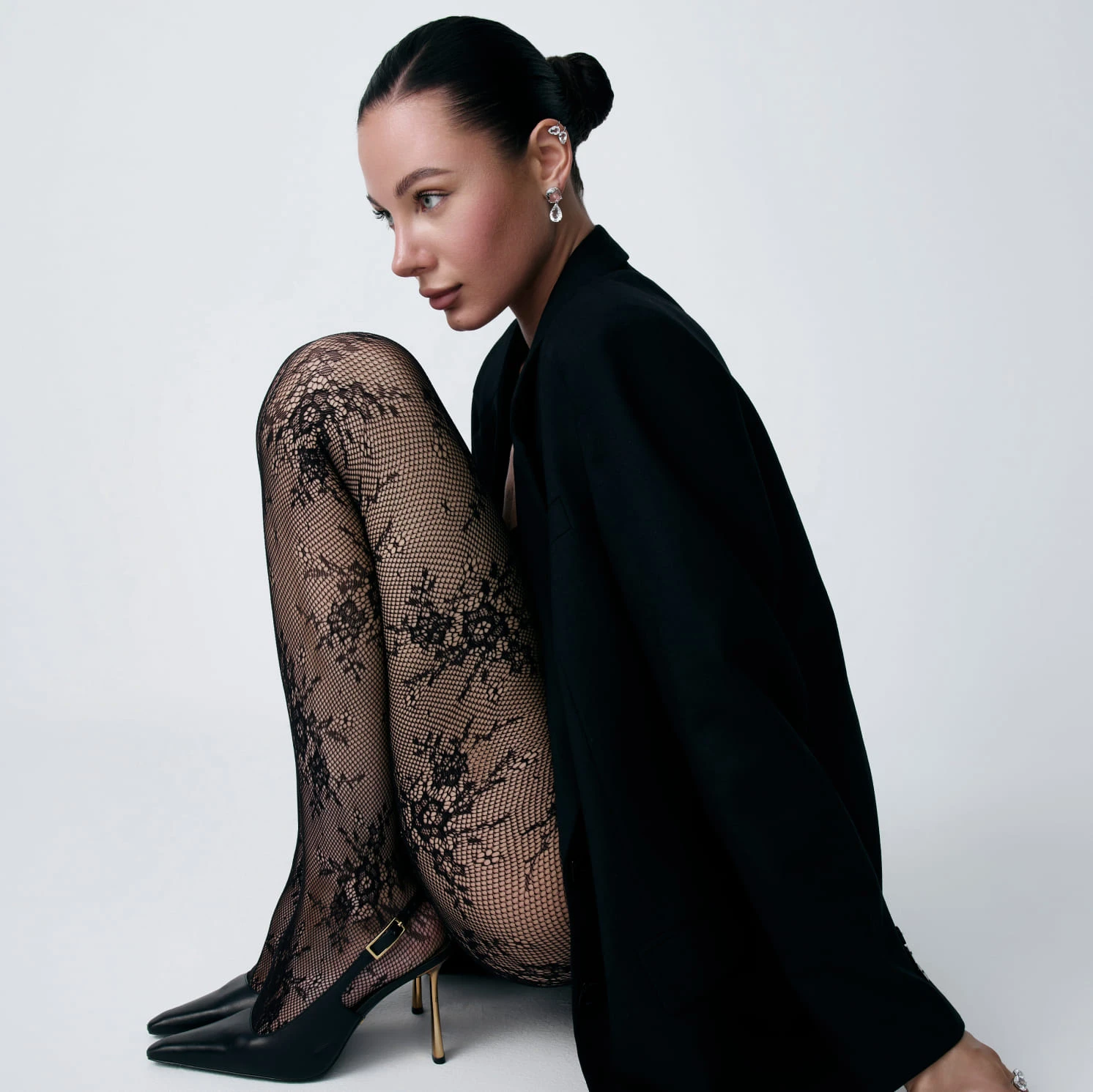 Кафф из серебра PRECIOUS