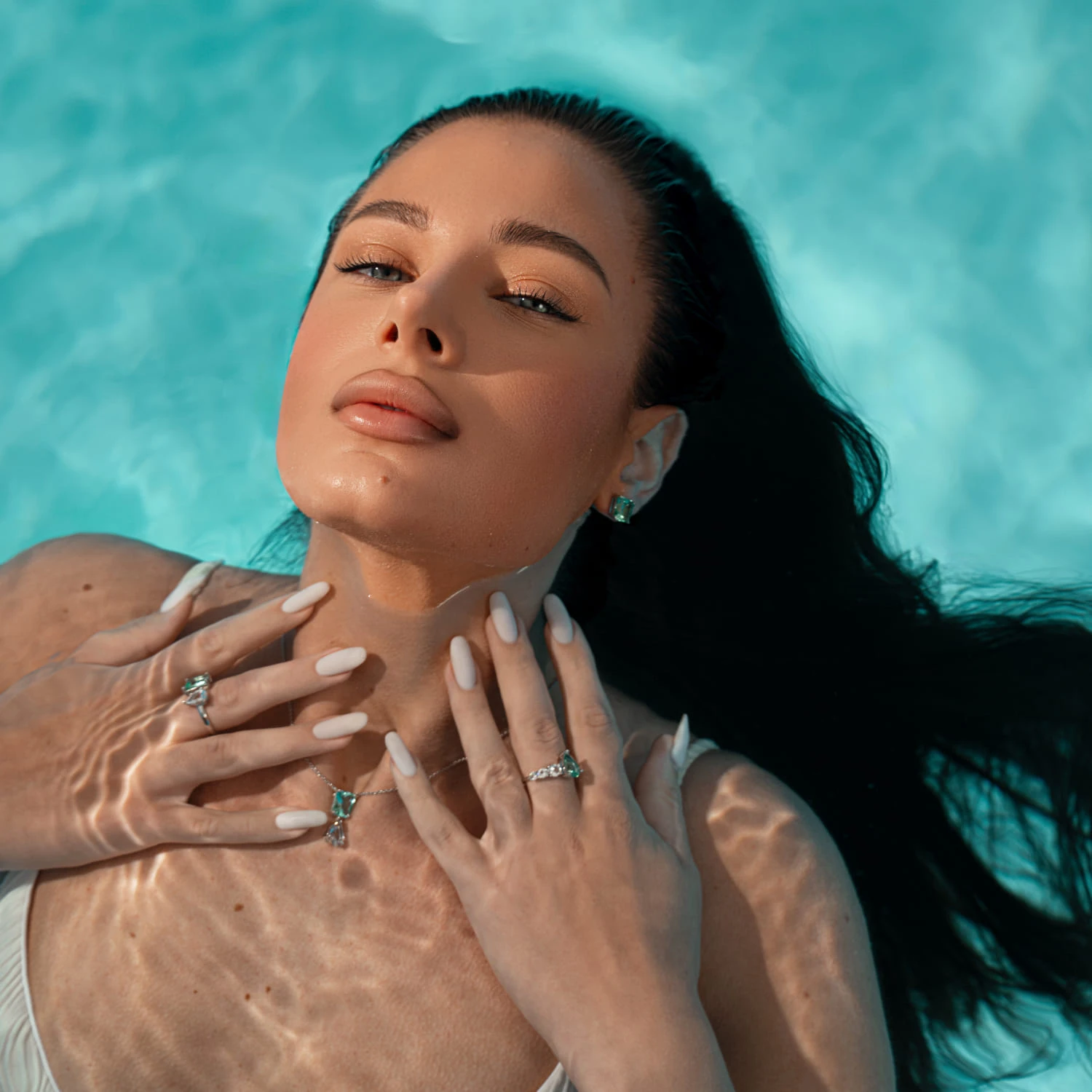 Серебряные серьги FREEDOM