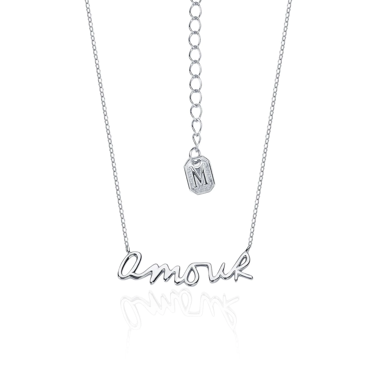 Серебряное колье AMOUR MIESTILO