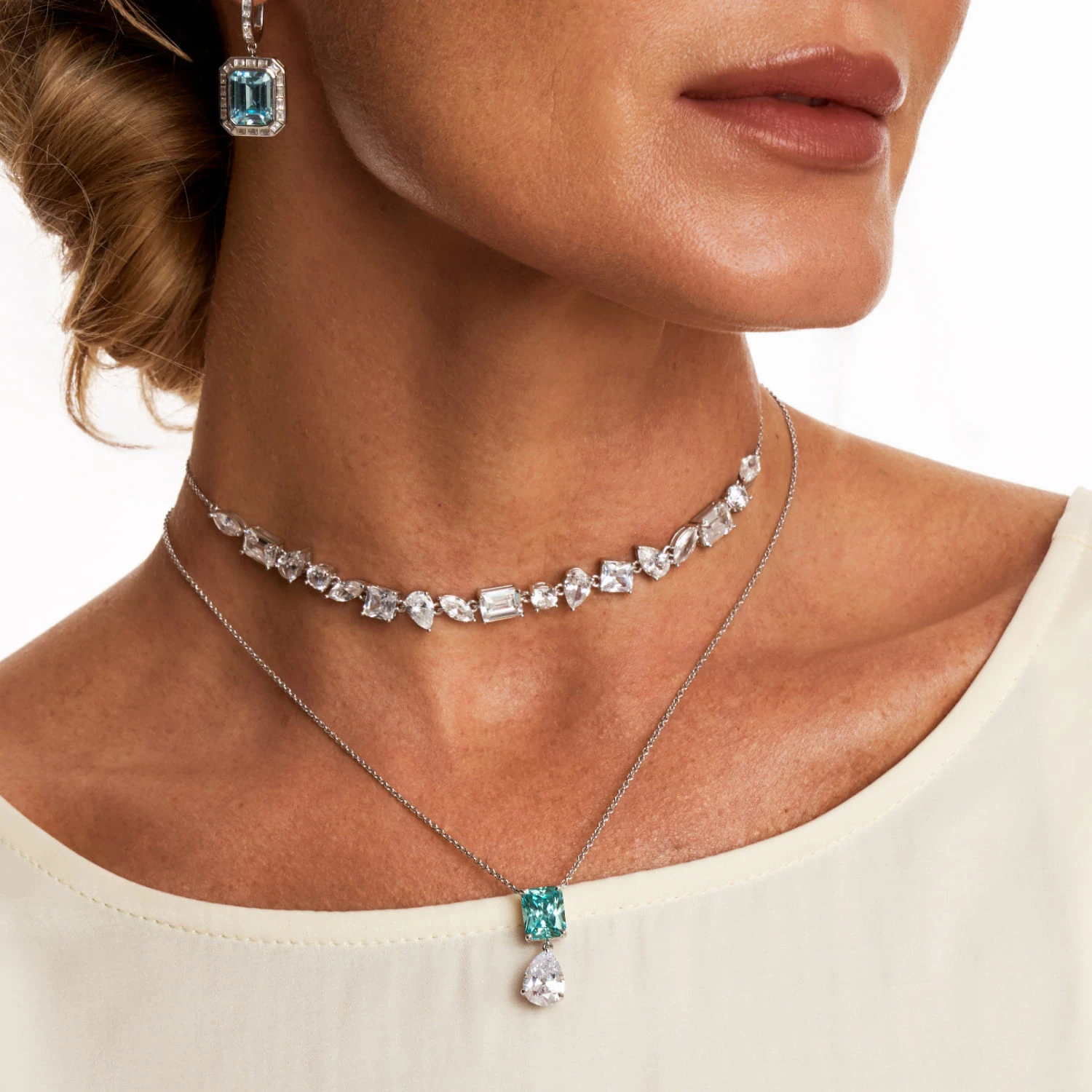 Серебряное колье FREEDOM