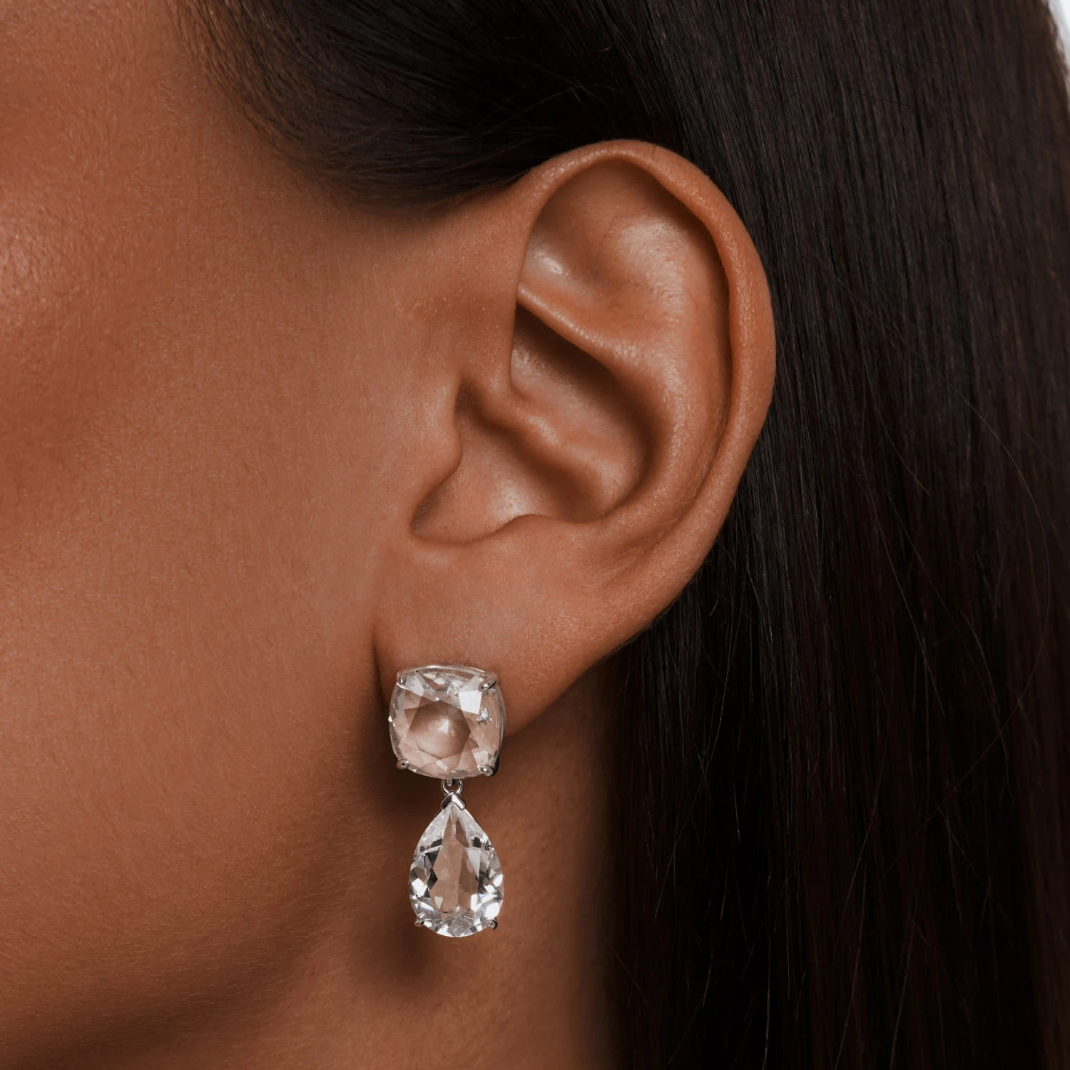 Серебряные серьги PRECIOUS