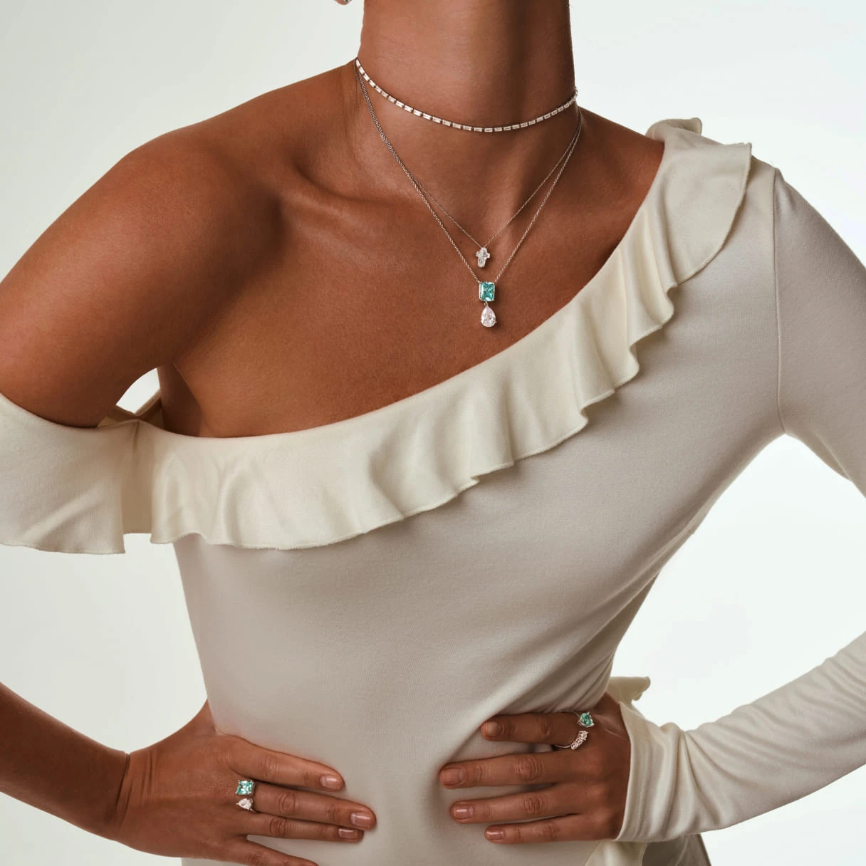 Модные кольца