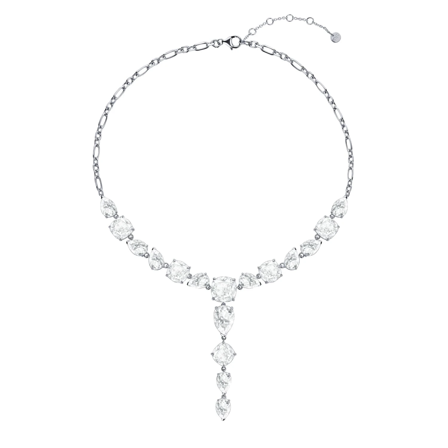 Колье-галстук из серебра PRECIOUS