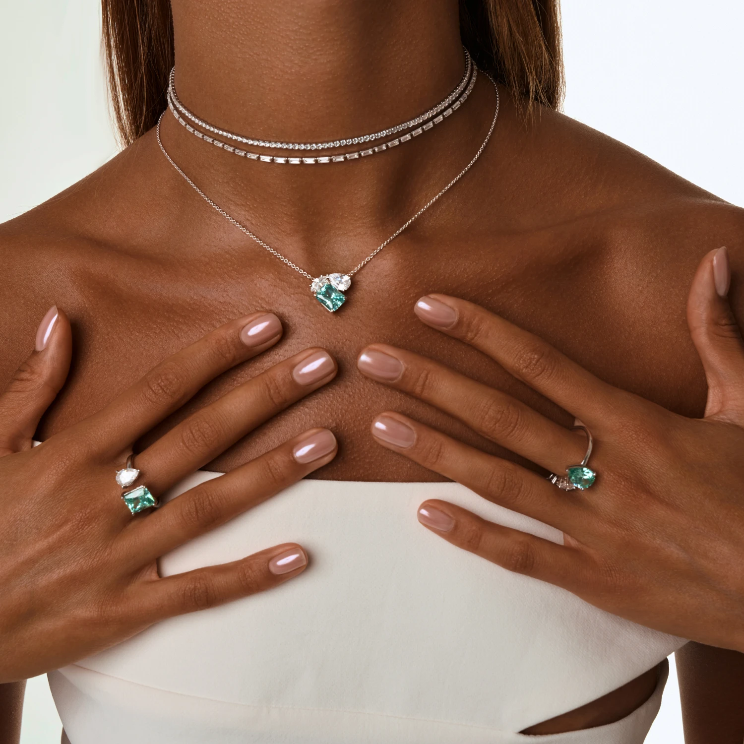 Серебряное разомкнутое кольцо FREEDOM