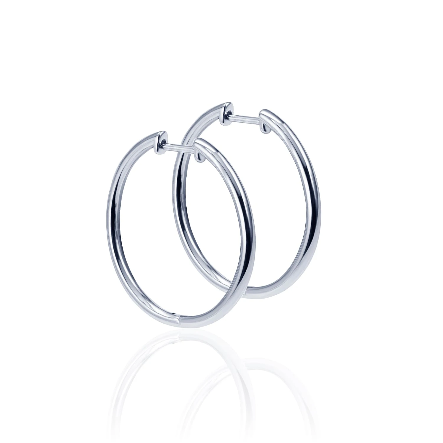 Серебряные серьги конго MIESTILO