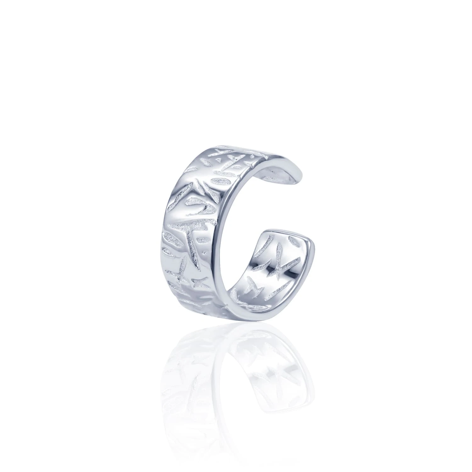 Серебряный классический кафф MIESTILO