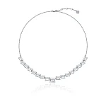 Серебряное колье ГРАЦИЯ с фианитами