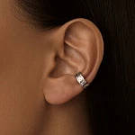 Серебряный классический кафф MIESTILO