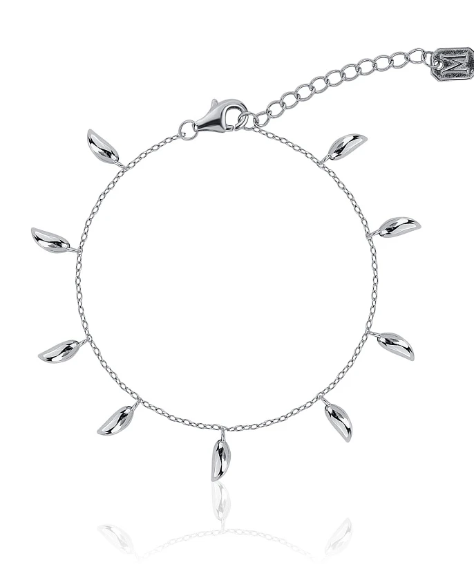 Серебряный браслет с подвесками MIESTILO