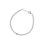 Браслет из серебра с натуральным жемчугом