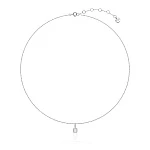 Серебряное колье с перламутром