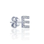 Моносерьга в виде буквы Е MIESTILO