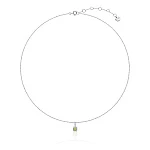 Серебряное колье с оливином