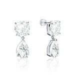 Серебряные серьги PRECIOUS