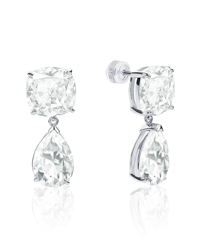 Серебряные серьги PRECIOUS