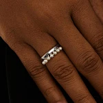 Серебряное кольцо SICILIA с жемчугом