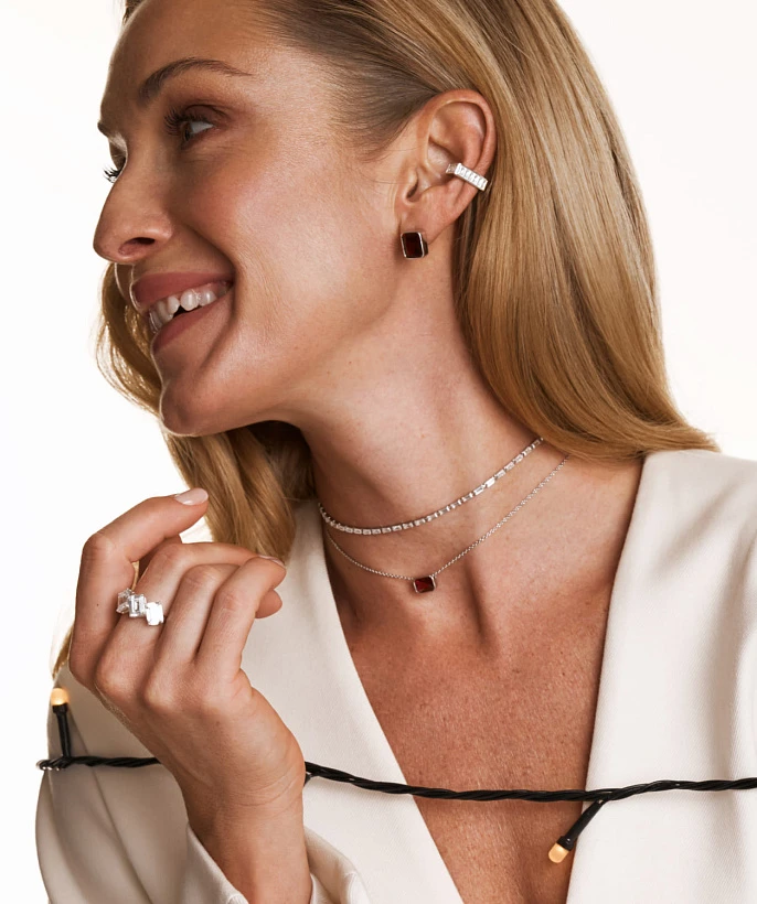 Серебряное кольцо A LA RUSSE с тремя фианитами