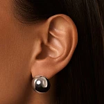 Серьги-шары PENELOPE из серебра