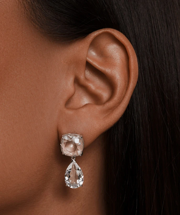 Серебряные серьги PRECIOUS