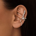 Серебряный кафф - змея MIESTILO