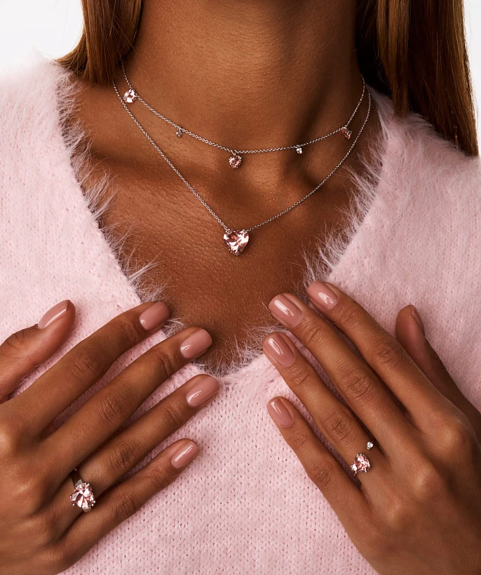 Серебряное колье-чокер SWEETHEART