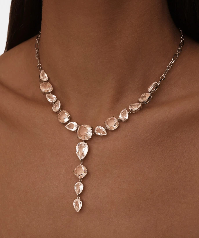 Колье-галстук из серебра PRECIOUS