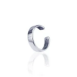 Серебряный кафф без вставок