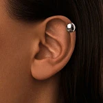 Серебряный кафф мини