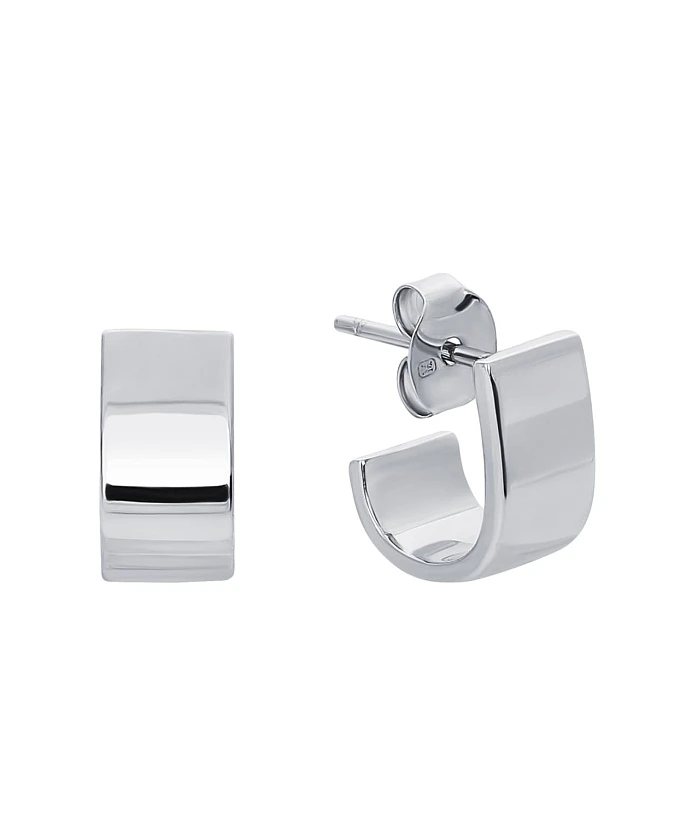 Серебряные U-образные пусеты MIESTILO 