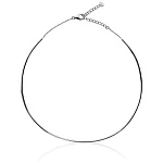 Жесткое колье-чокер из серебра