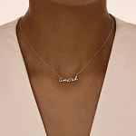 Серебряное колье AMOUR MIESTILO