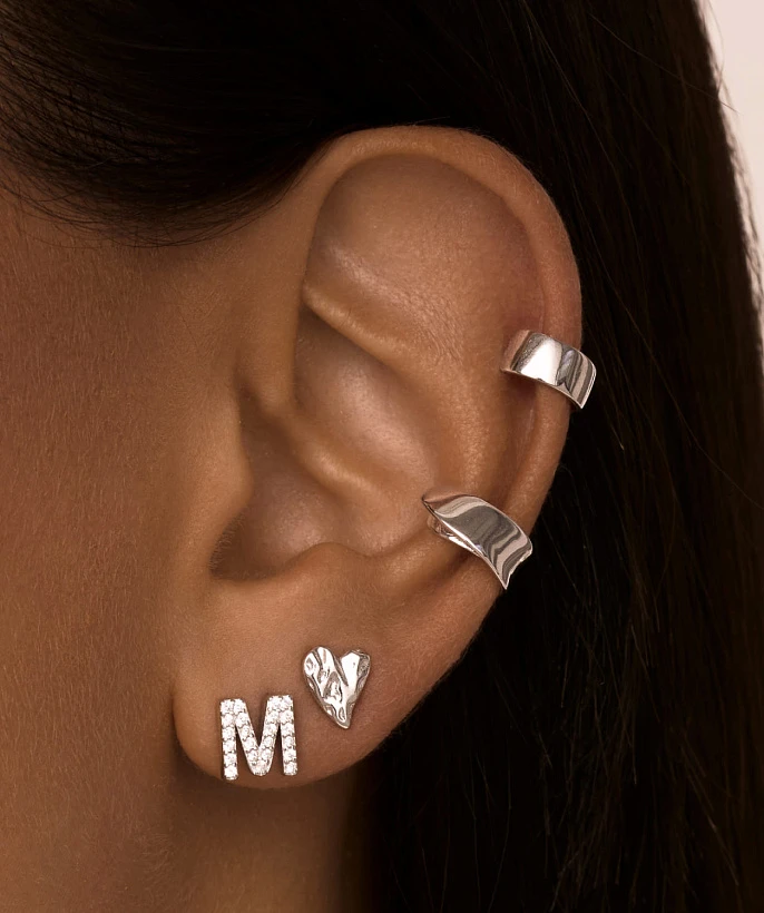 Серебряный кафф MIESTILO